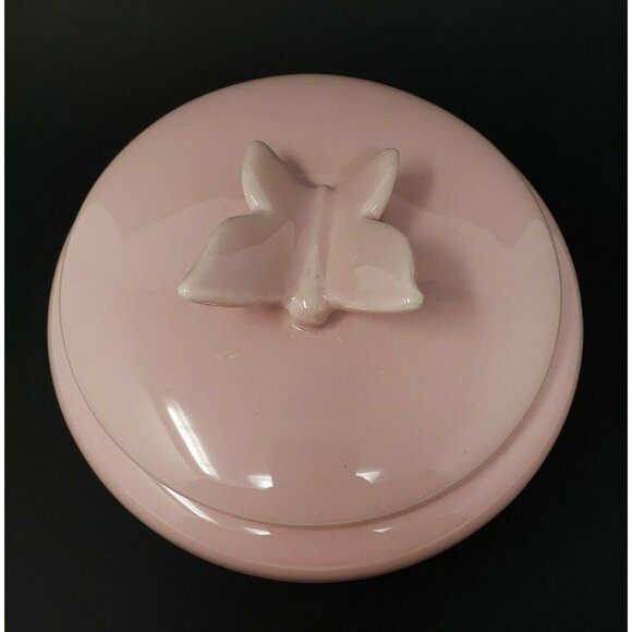 Pink Butterfly Trinket Box Candy Dish Whole Home Kids Sears Nursery Kids Room - Picture 4 of 11